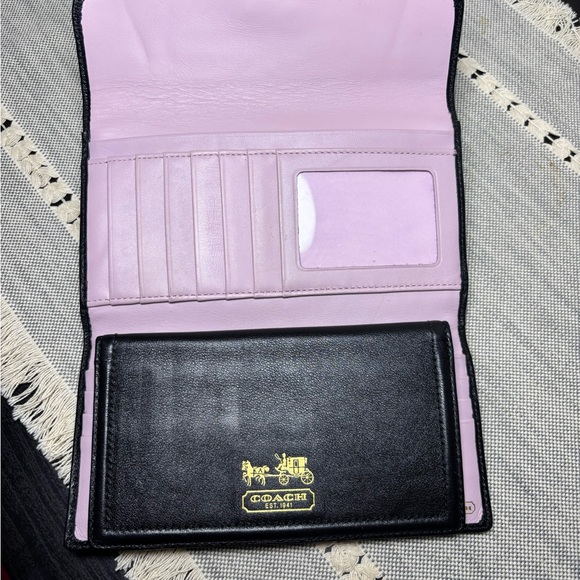 Coach Madison Black Leather Wallet - Picture 6 of 7